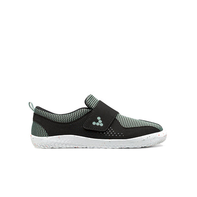 Vivobarefoot Primus Toddler Black Aqua Grey - Genuine Vivobarefoot Shoes - ShoesVB 