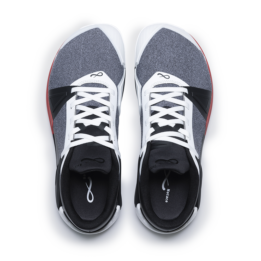 Koto 1 Red/Heathered Grey Mens