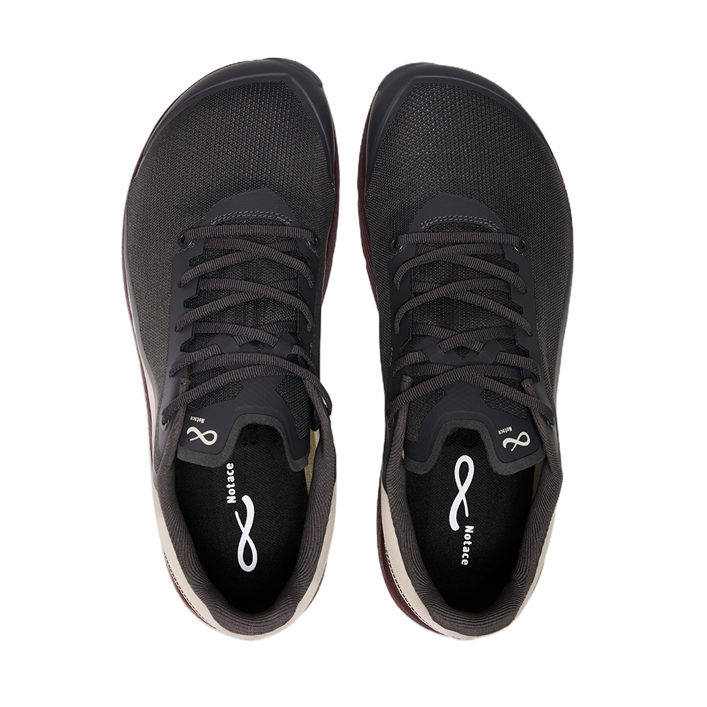 Michi 1 Womens Grey/Burgundy